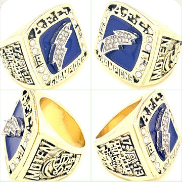 NFL/ 1994 San Diego ( Los Angeles ) Chargers AFC Championship Replica Ring - Eric Moten #72
