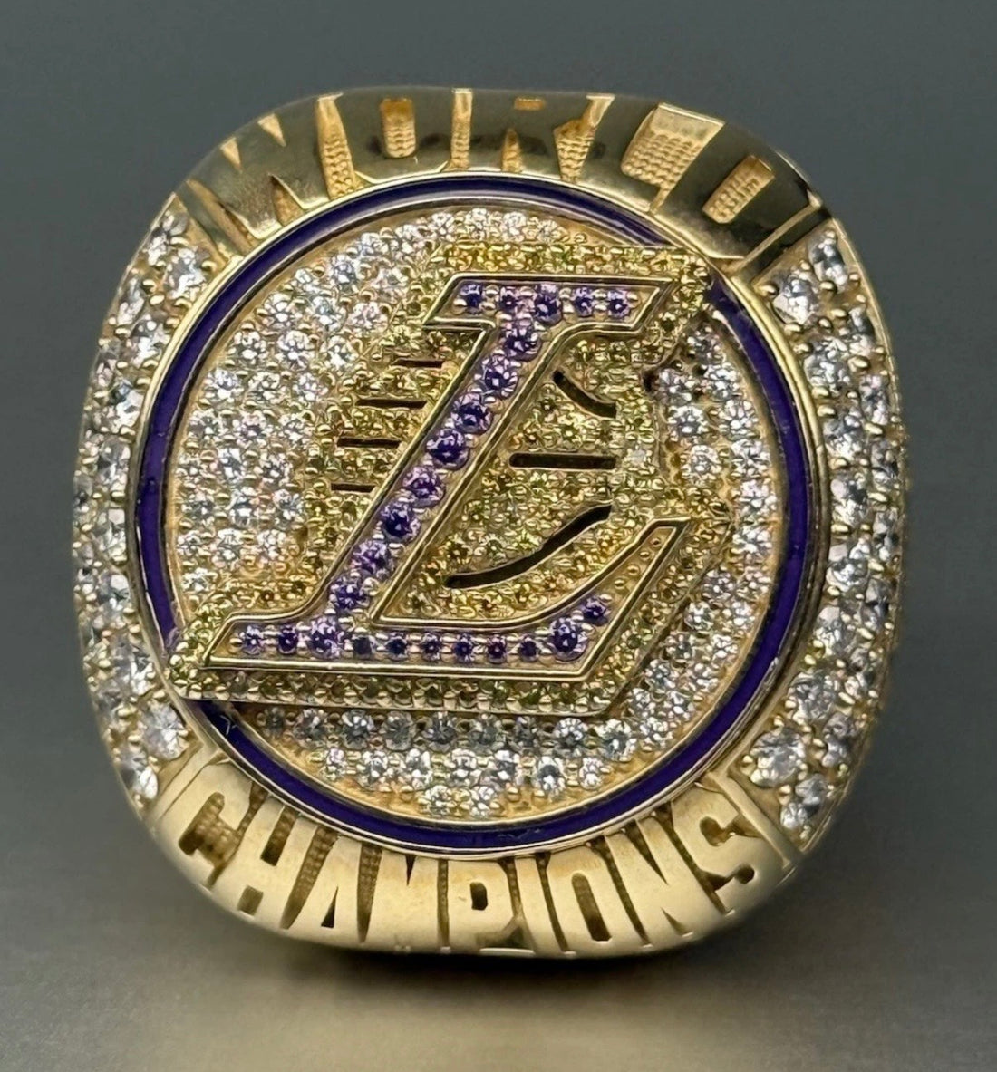 2020 Los Angeles Lakers NBA Championship Ring w/ Box and COA Jason Beverly Hills / 2 oz