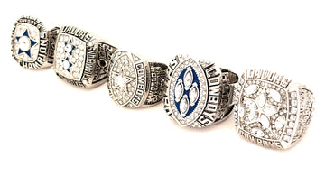 NFL /1971 1977 1992 1993 1995  Dallas Cowboys Championship rings set