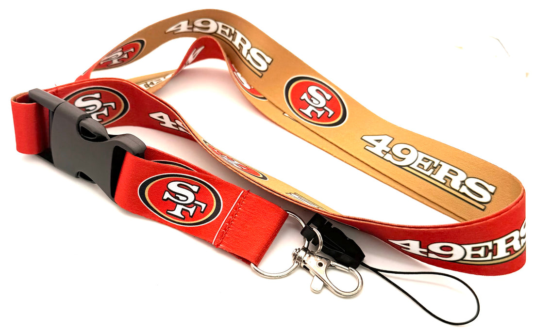NFL 22 inch /  San Francisco 49ers Lanyard