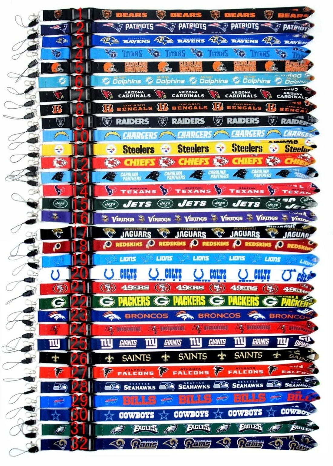 NFL 22 inch / New England Patriots Lanyard