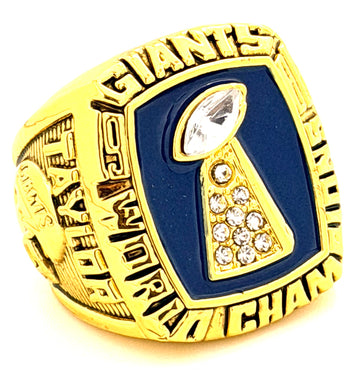 NFL / 1986 New York Giants Championship ring / Taylor