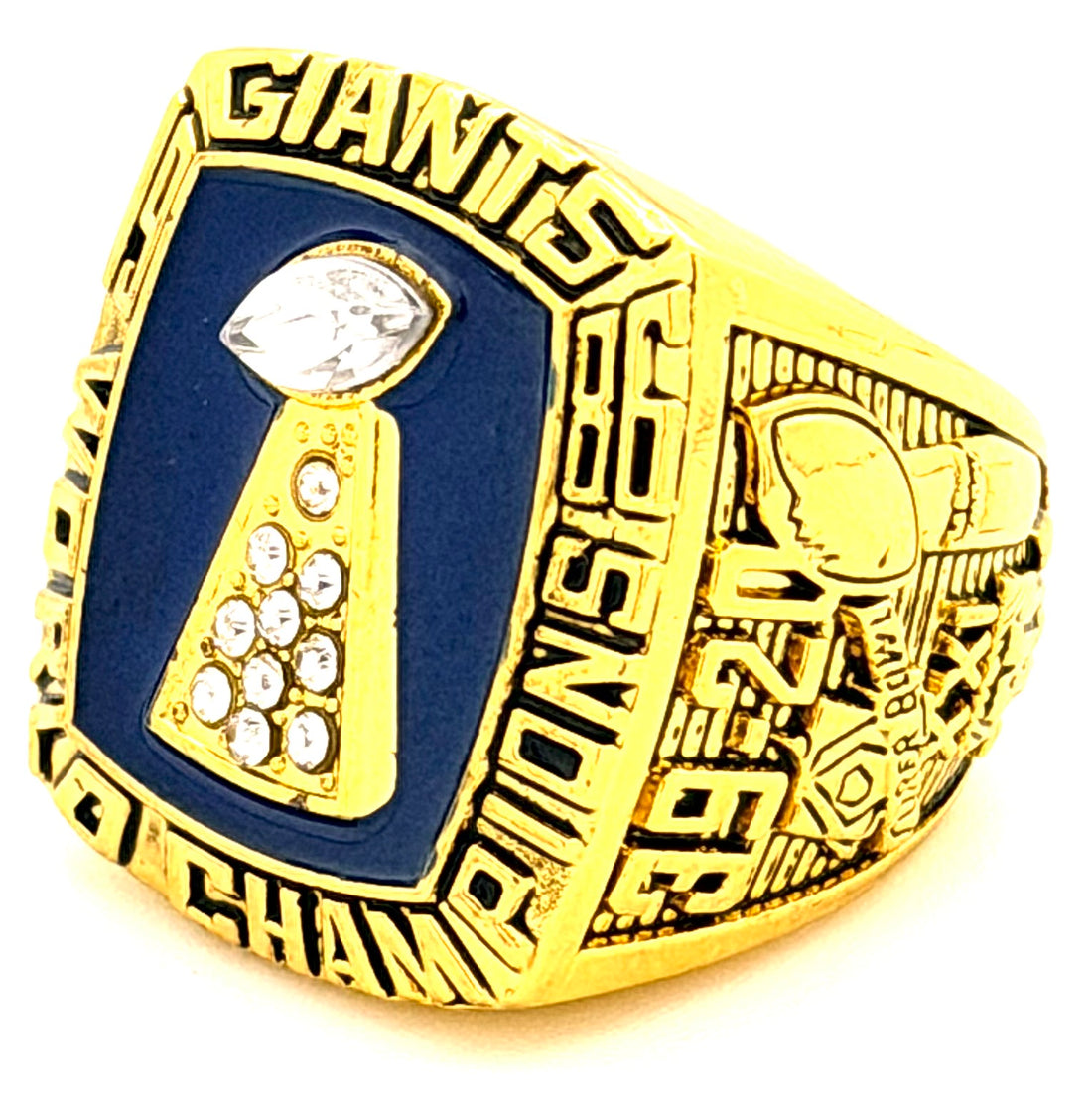 NFL / 1986 New York Giants Championship Ring / SIMMS