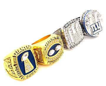 NFL / 1986 1990 2007 2011 New York Giants Championship Rings set
