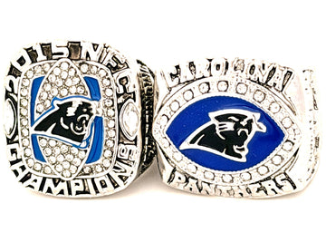 NFL / 2003 and 2015 Carolina Panthers NFC Championship Rings set