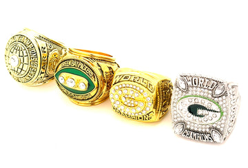 NFL / 1966 1967 1996 2010 Green Bay Packers Championship Rings set