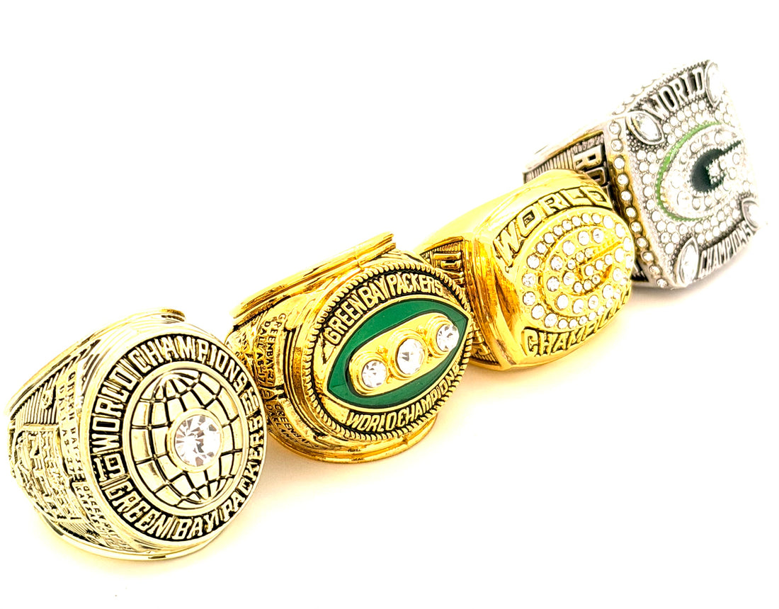 NFL / 1966 1967 1996 2010 Green Bay Packers Championship Rings set