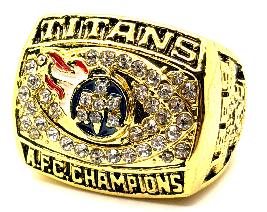 Tennessee Titans 1989 AFC championship ring
