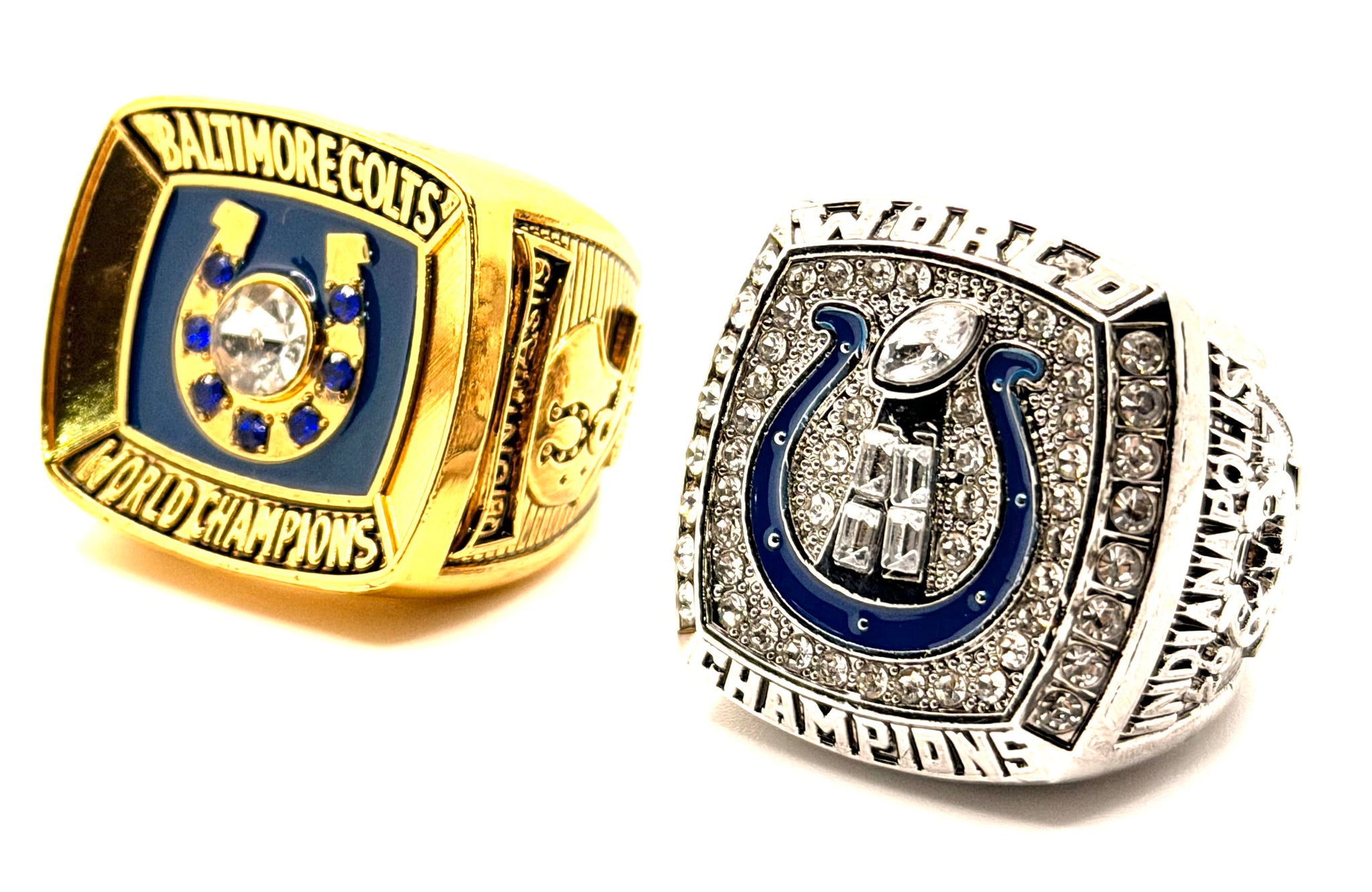 Indianapolis Colts 1970 & 2006 Championship rings set