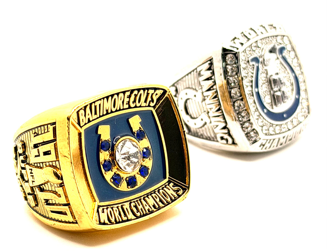 Indianapolis Colts 1970 & 2006 Championship rings set