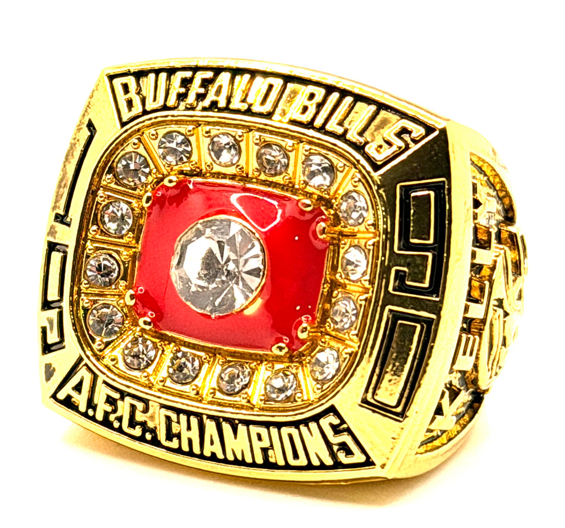 Buffalo Bills 1990 AFC Championship ring