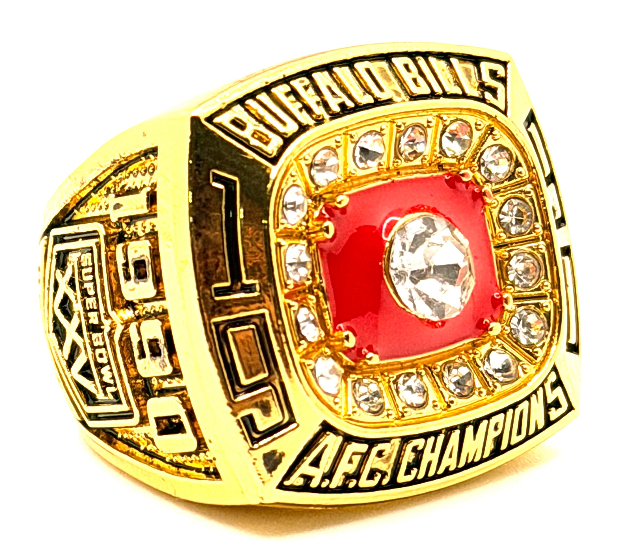 Buffalo Bills 1990 AFC Championship ring