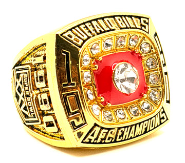 Buffalo Bills 1990 AFC Championship ring