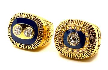 Miami Dolphins 1972 & 1973 Championship rings set