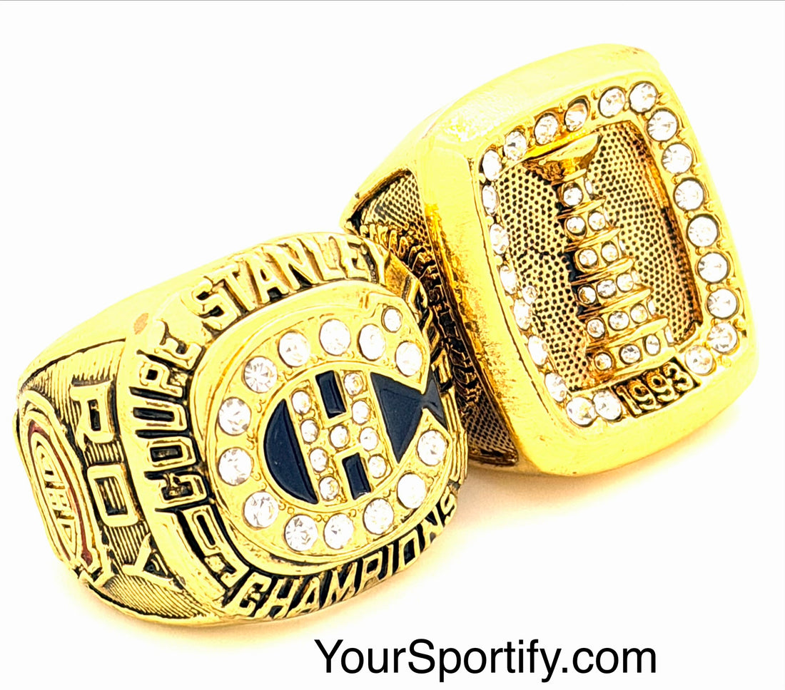 NHL / 1986 and 1993 Montreal Canadiens Stanley Cup Championship Rings Set