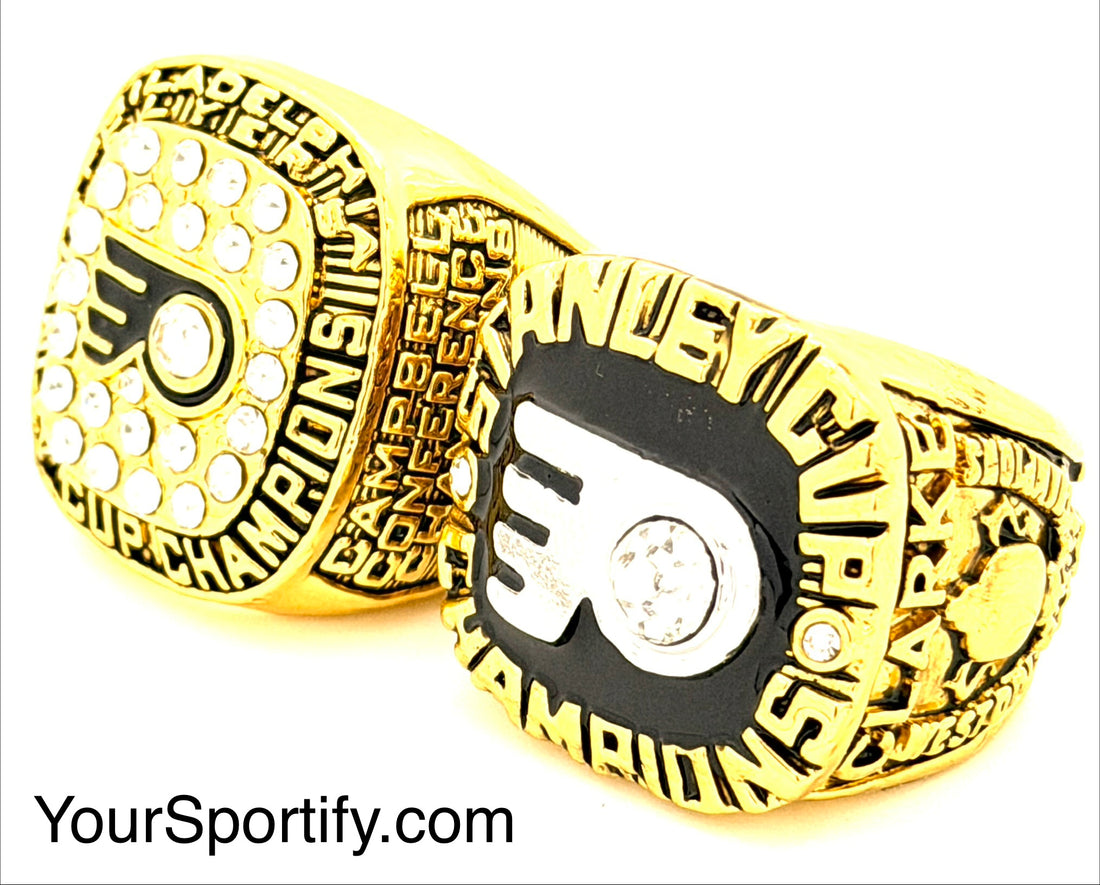 NHL / 1974 and 1975 Philadelphia Flyers Stanley Cup Championship Rings set