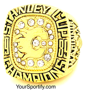NHL / 1989 Calgary Flames Stanley Cup Championship Ring