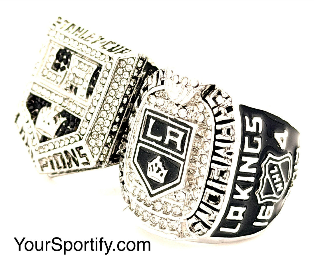 NHL / 2012 and 2014 Los Angeles Kings Stanley Cup Championship Rings Set