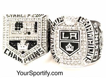 NHL / 2012 and 2014 Los Angeles Kings Stanley Cup Championship Rings Set