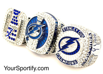NHL / 2004 2020 2021 Tampa Bay Lightning Stanley Cup Championship Rings Set