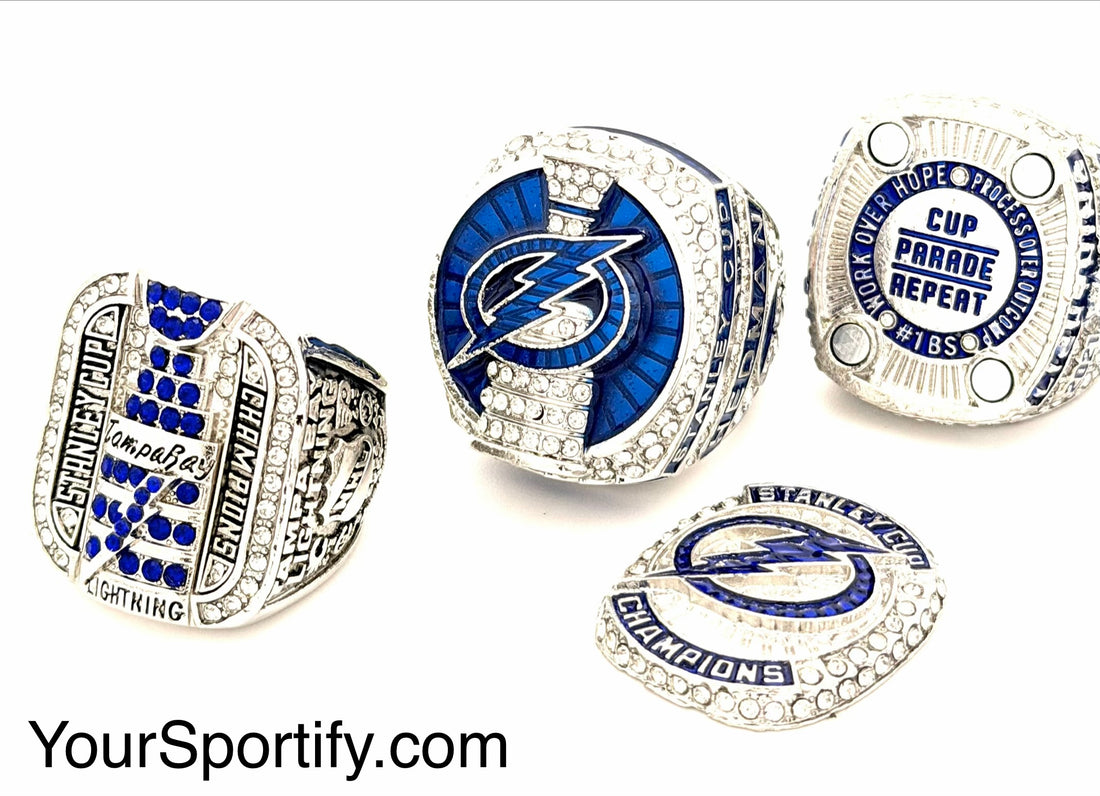 NHL / 2004 2020 2021 Tampa Bay Lightning Stanley Cup Championship Rings Set