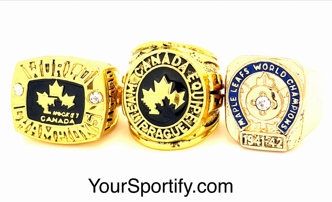 NHL / 1940 1985 1994 Maple Leafs Stanley Cup championship rings set