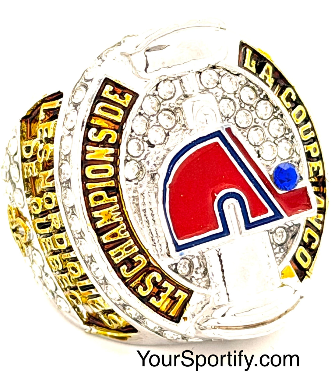 NHL / 1977 Quebec Nordiques ( Colorado Avalanche ) Stanley Cup Championship Ring