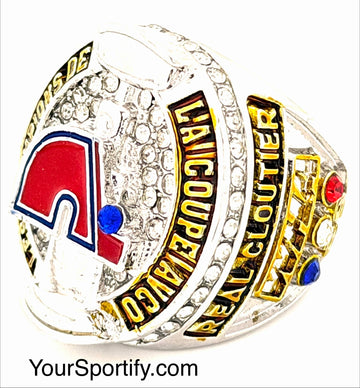 NHL / 1977 Quebec Nordiques ( Colorado Avalanche ) Stanley Cup Championship Ring
