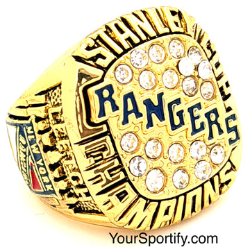 NHL / 1994 New York Rangers Stanley Cup Championship Ring / Leetch