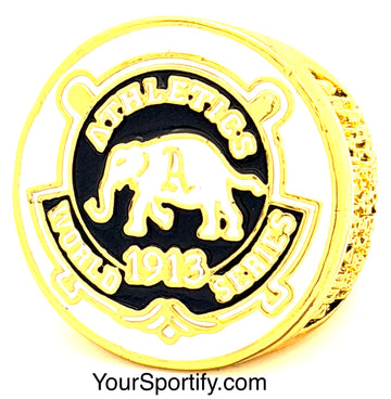 MLB / 1913 Oakland Athletics ( A’S ) World Series Championship Ring