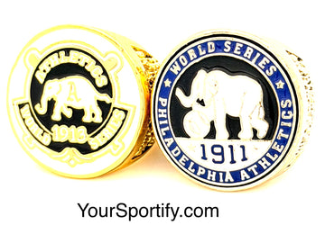 MLB / 1911 and 1913 Oakland Athletics ( A’S ) World Series Championship RingA set