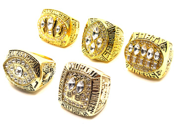 San Francisco 49ers 1981 1984 1988 1989 1994 Championship Rings set