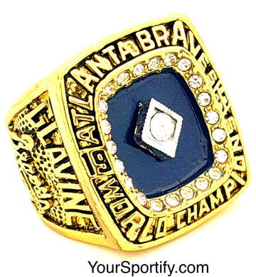 MLB / 1995 Atlanta Braves World Series Championship Ring / Glavine