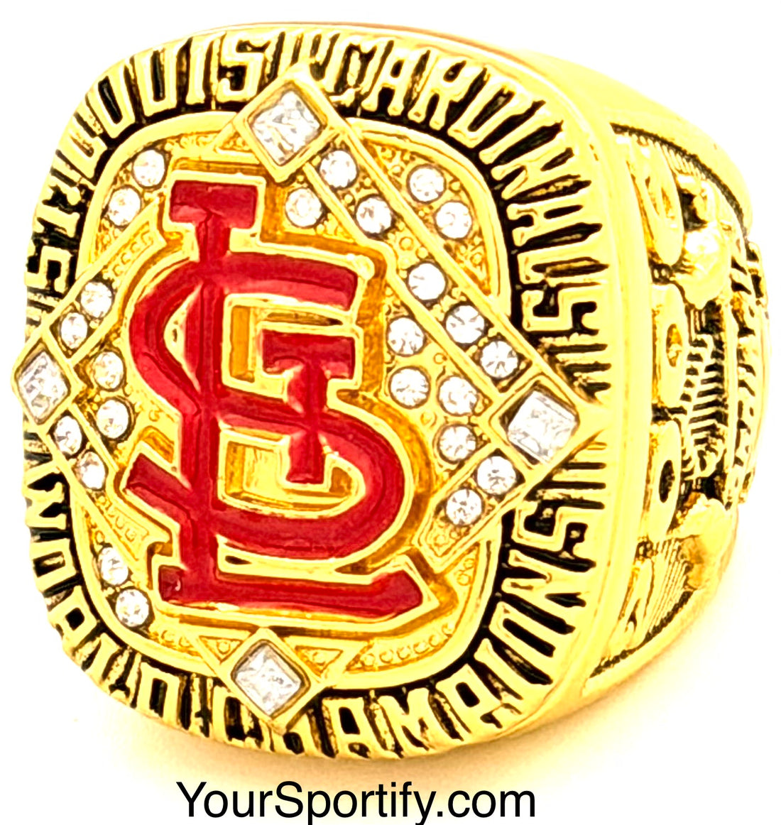 MLB / 2006 St. Louis Cardinals World Series Championship Ring / Molina