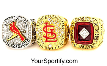 MLB / 1982 2006 2011 St. Louis Cardinals World Series Championship Rings Set