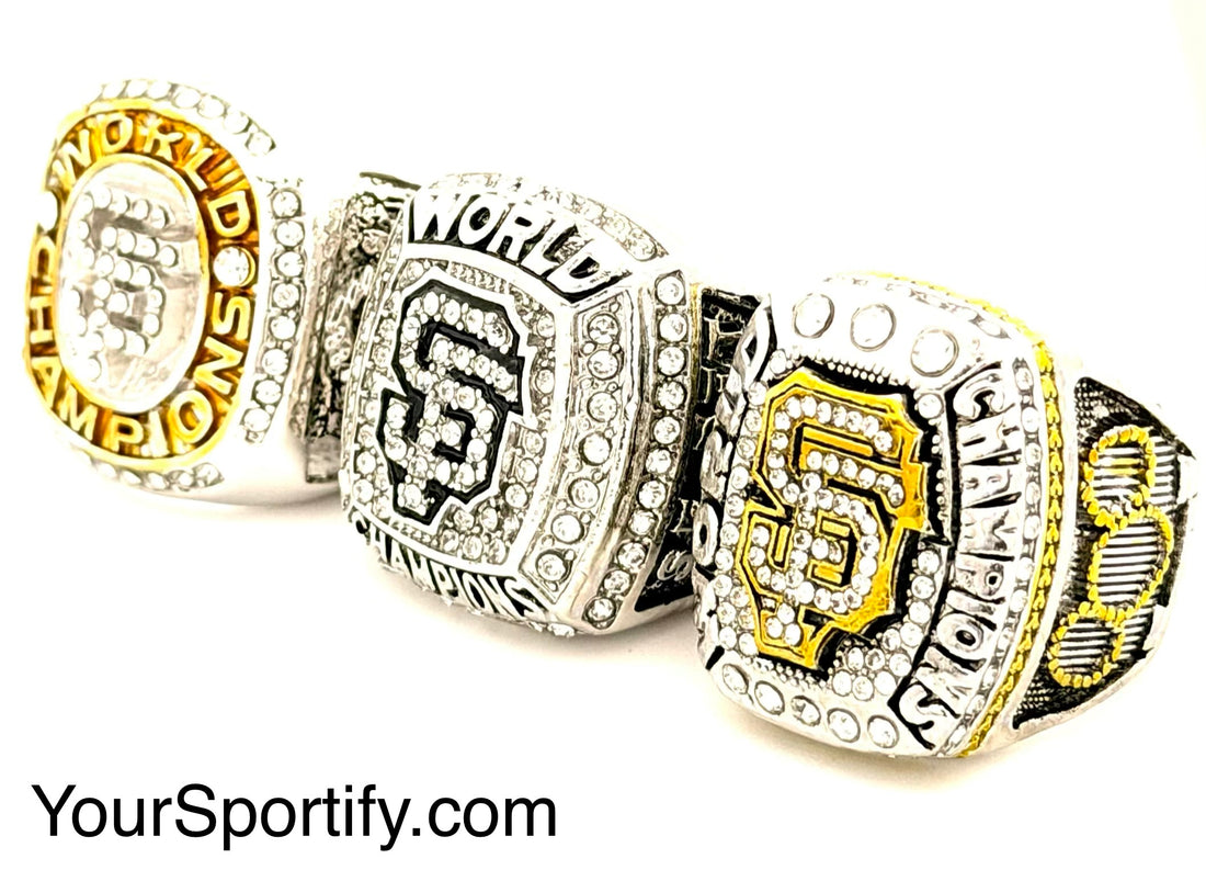 MLB / 2010 2012 2014 San Francisco Giants World Series Championship Rings Set