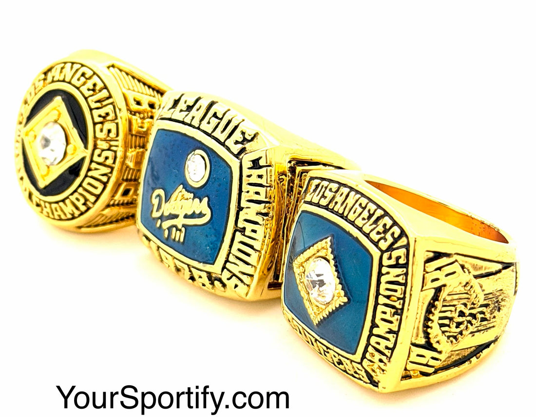 MLB / 1959 1978 1981 Los Angeles Dodgers World Series Championship Rings Set