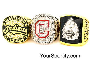 MLB / 1948 2016 2016  Cleveland Indians ( Guardians ) World Series Championship Rings Set