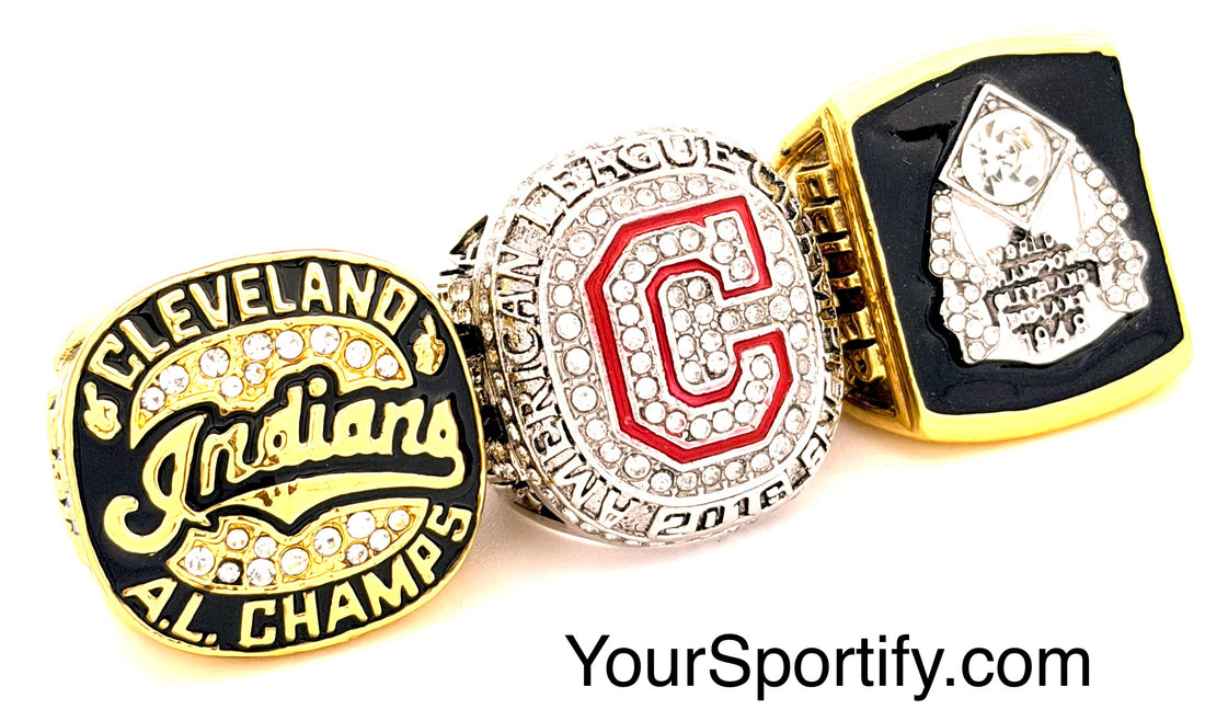 MLB / 1948 2016 2016  Cleveland Indians ( Guardians ) World Series Championship Rings Set