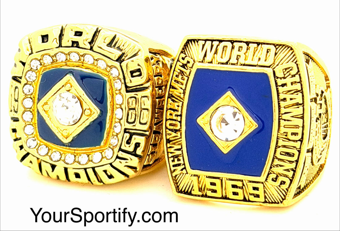 MLB / 1969 and 1986 New York Mets World Series Championship rings set