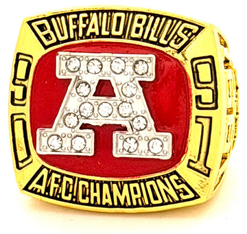 NFL / 1991 Buffalo Bills AFC Championship ring