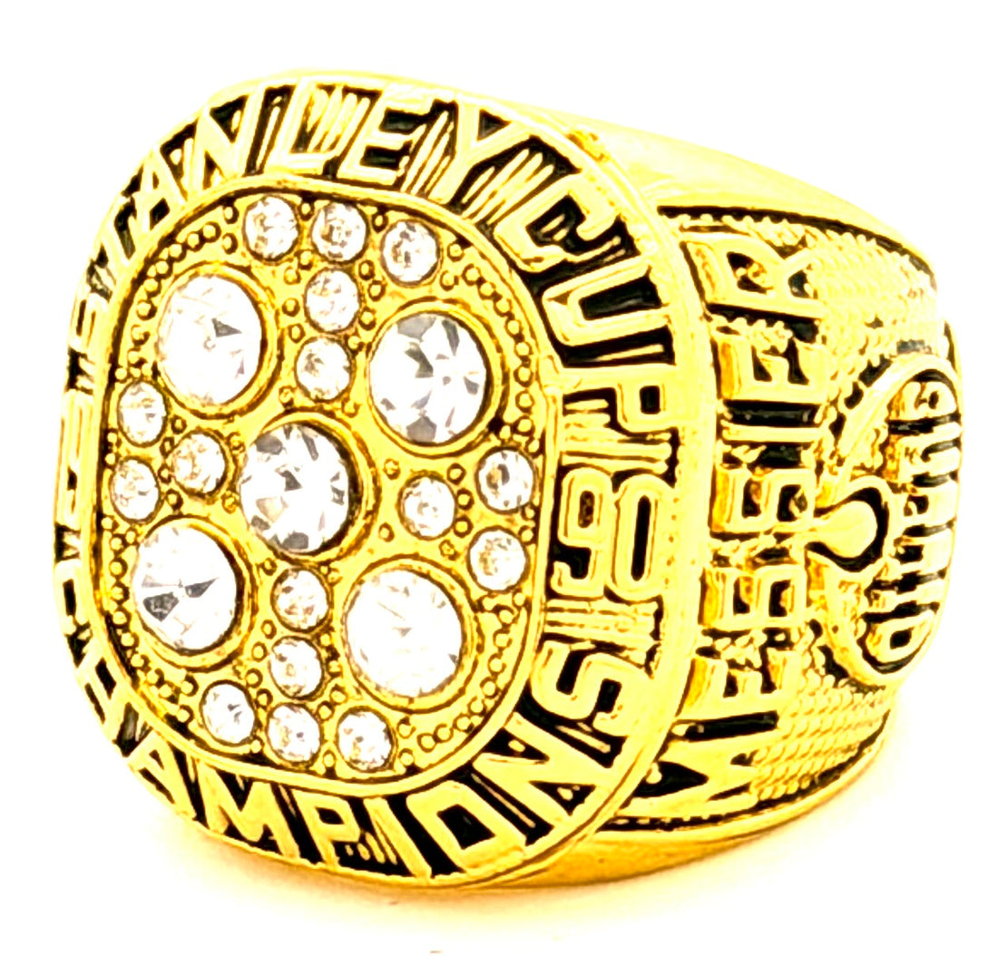 NHL / 1990 Edmonton Oilers Stanley Cup Championship Ring