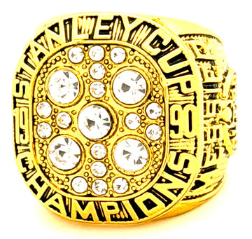 NHL / 1990 Edmonton Oilers Stanley Cup Championship Ring