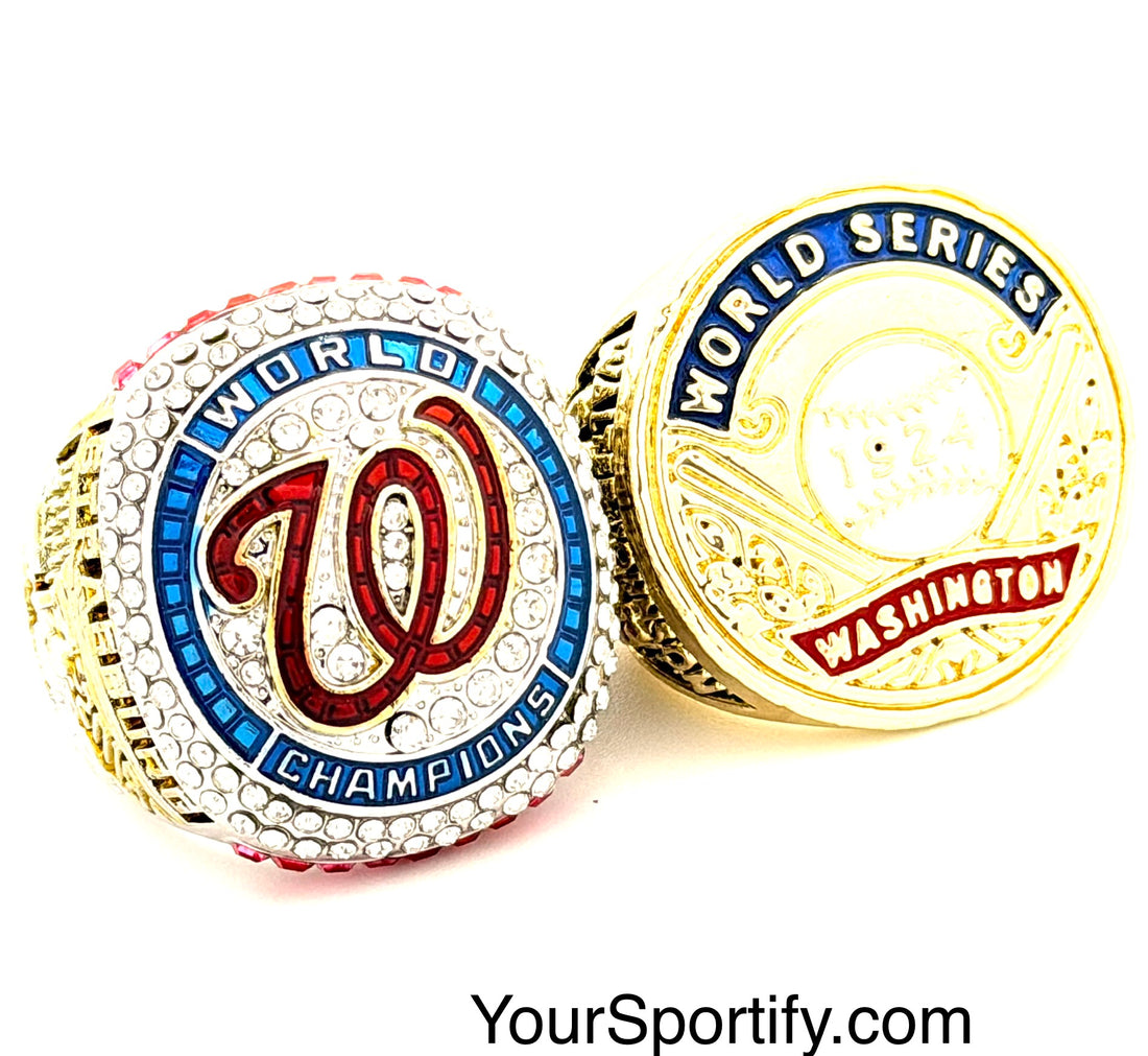 MLB / 1924 and 2019 Washington Nationals Championship Rings Set