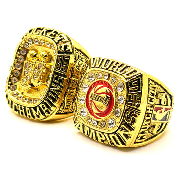 Houston Rockets 1994 and 1995 Championships Rings set