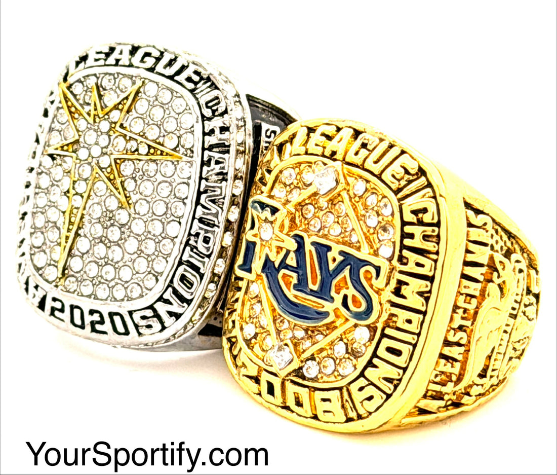 MLB / 2008 and 2020 Tampa Bay Rays World Series Championship Rings Set