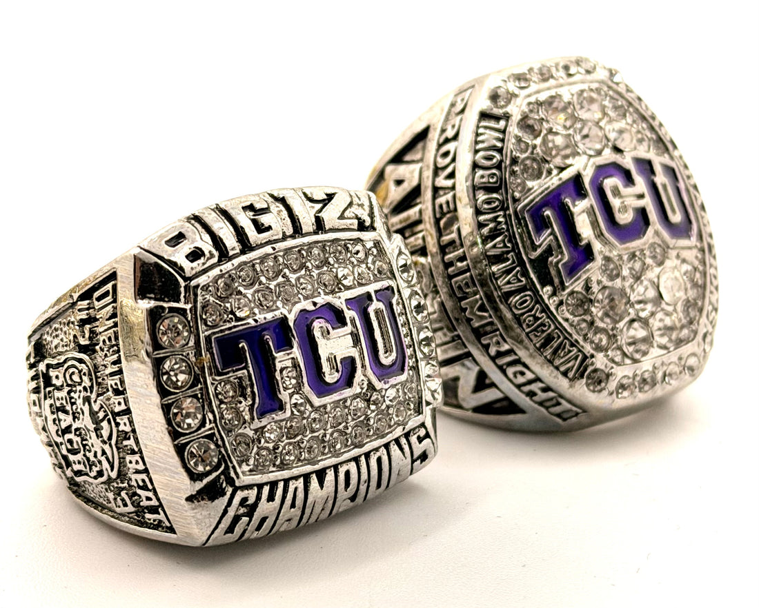 NCAA / 2014 and 2016 TCU Horned Frogs Championship Rings set