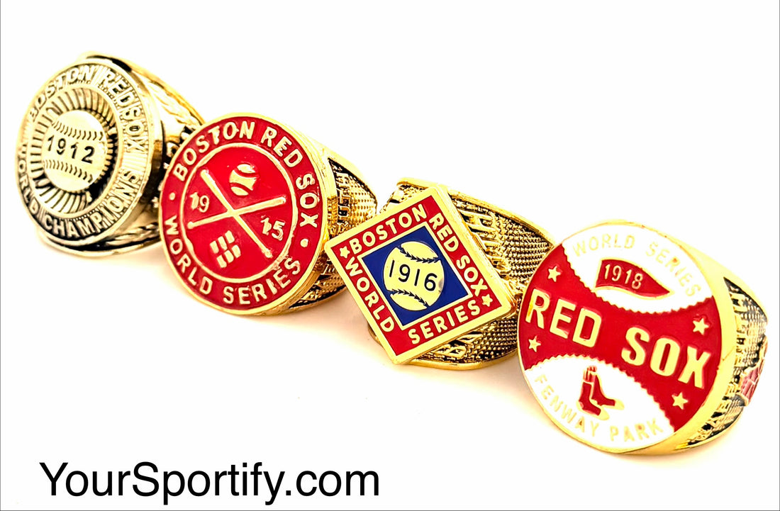 MLB / 1912 1915 1916 1918 Boston Red Sox World Series Championship Rings Set