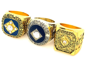 MLB / 1945 1968 1984 Detroit Tigers World Series Championship RingS Set