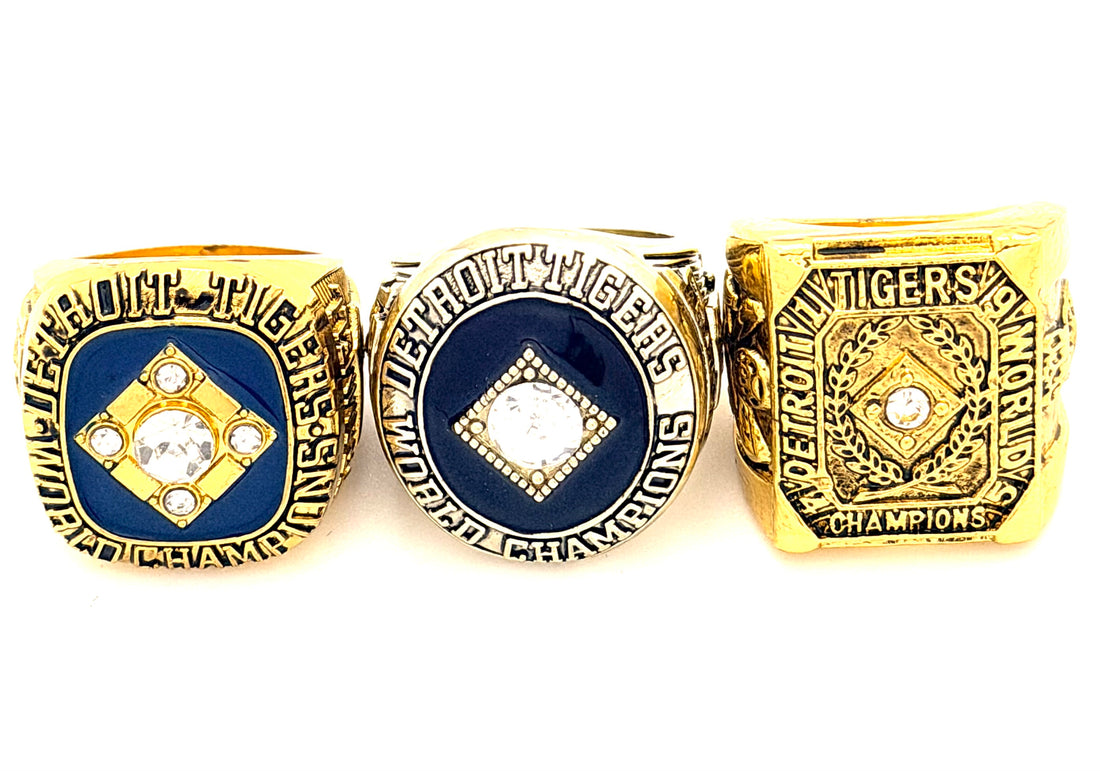 MLB / 1945 1968 1984 Detroit Tigers World Series Championship RingS Set
